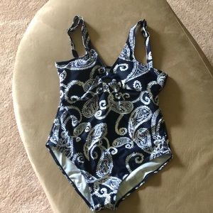 One piece bathing suit